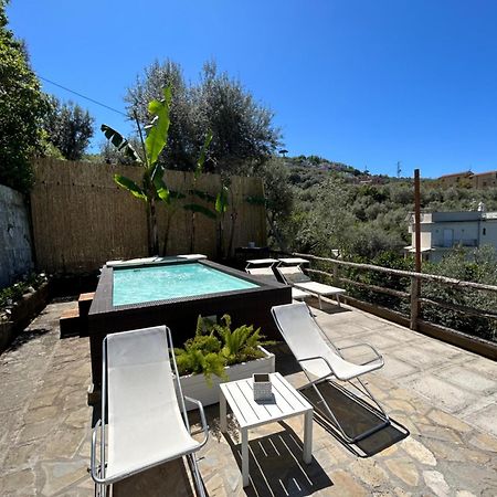 Villa Carolina Sorrento Private Heated Pool And Sea View Eksteriør billede