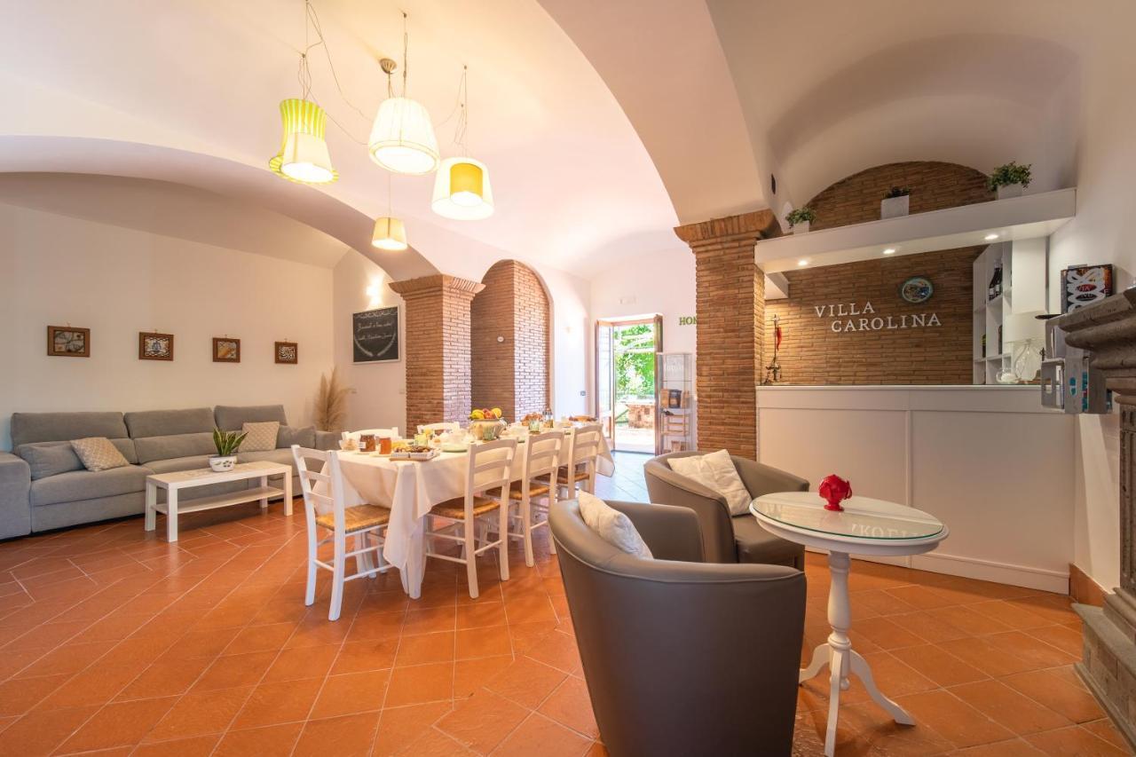 Villa Carolina Sorrento Private Heated Pool And Sea View Eksteriør billede