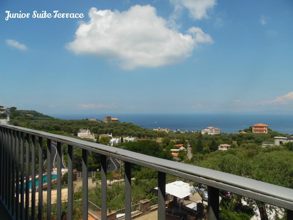 Villa Carolina Sorrento Private Heated Pool And Sea View Værelse billede